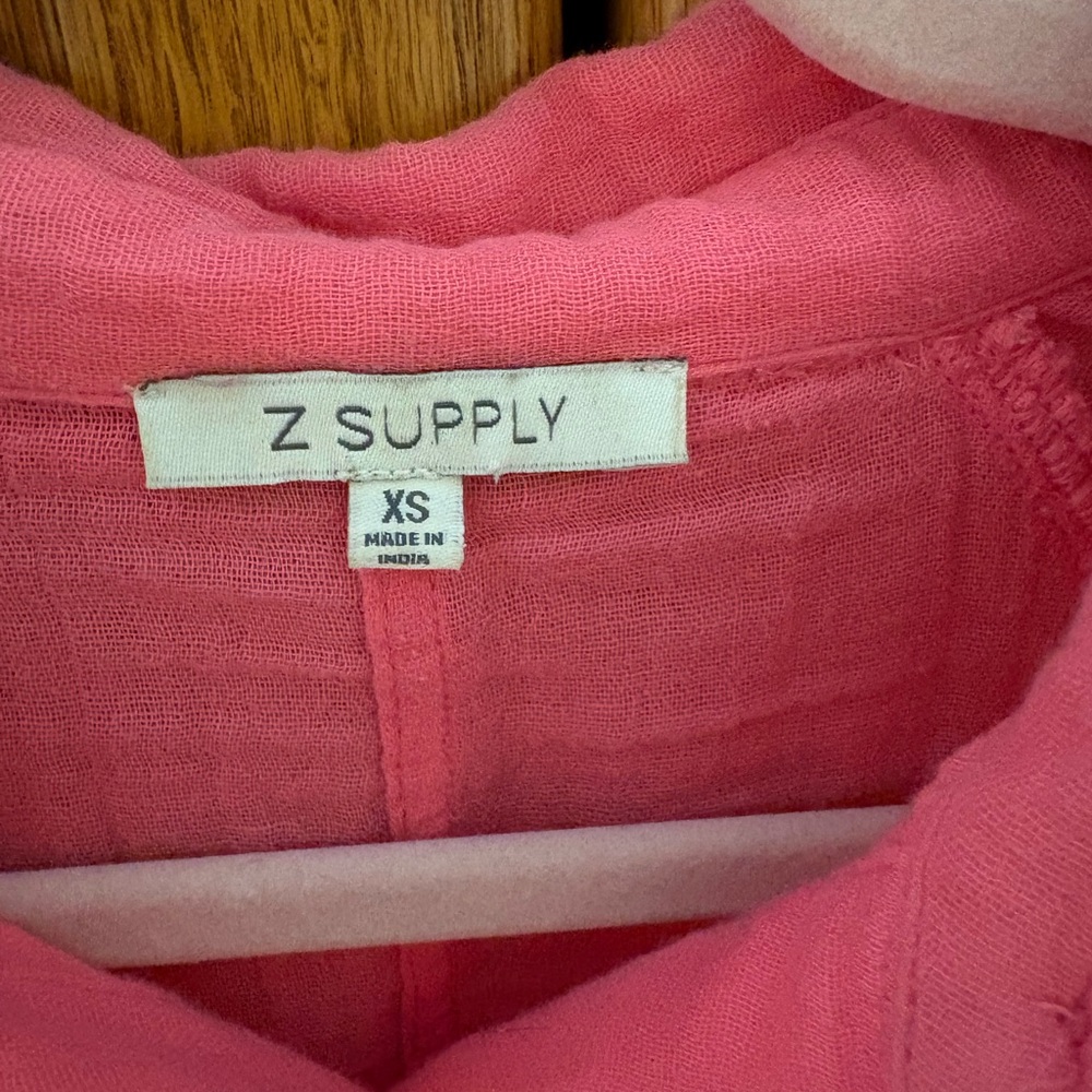 Z Supply Perfect Airy Top in Bright Pink size XS - Picture 7 of 8